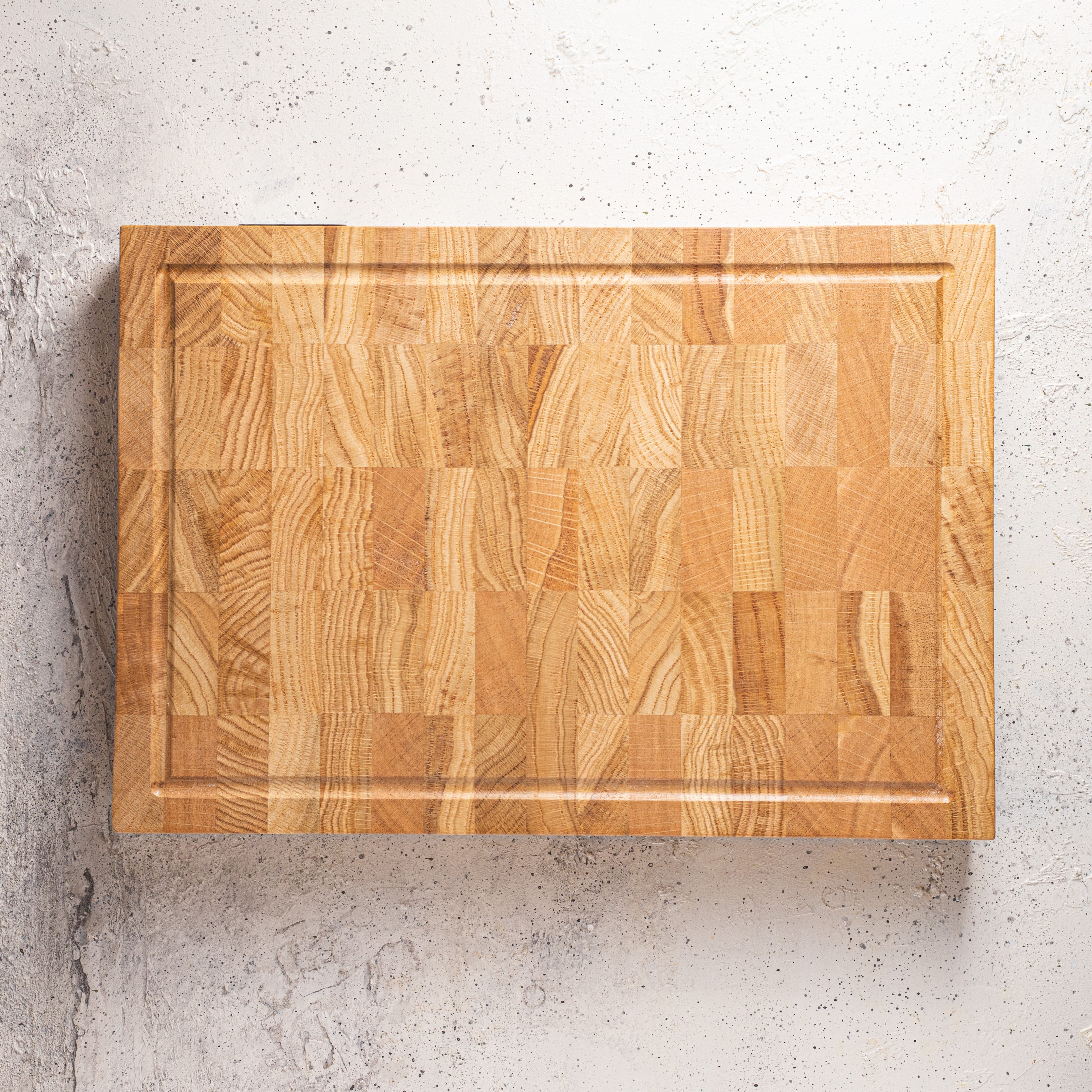 Oak Wood End-Grain Cutting Board