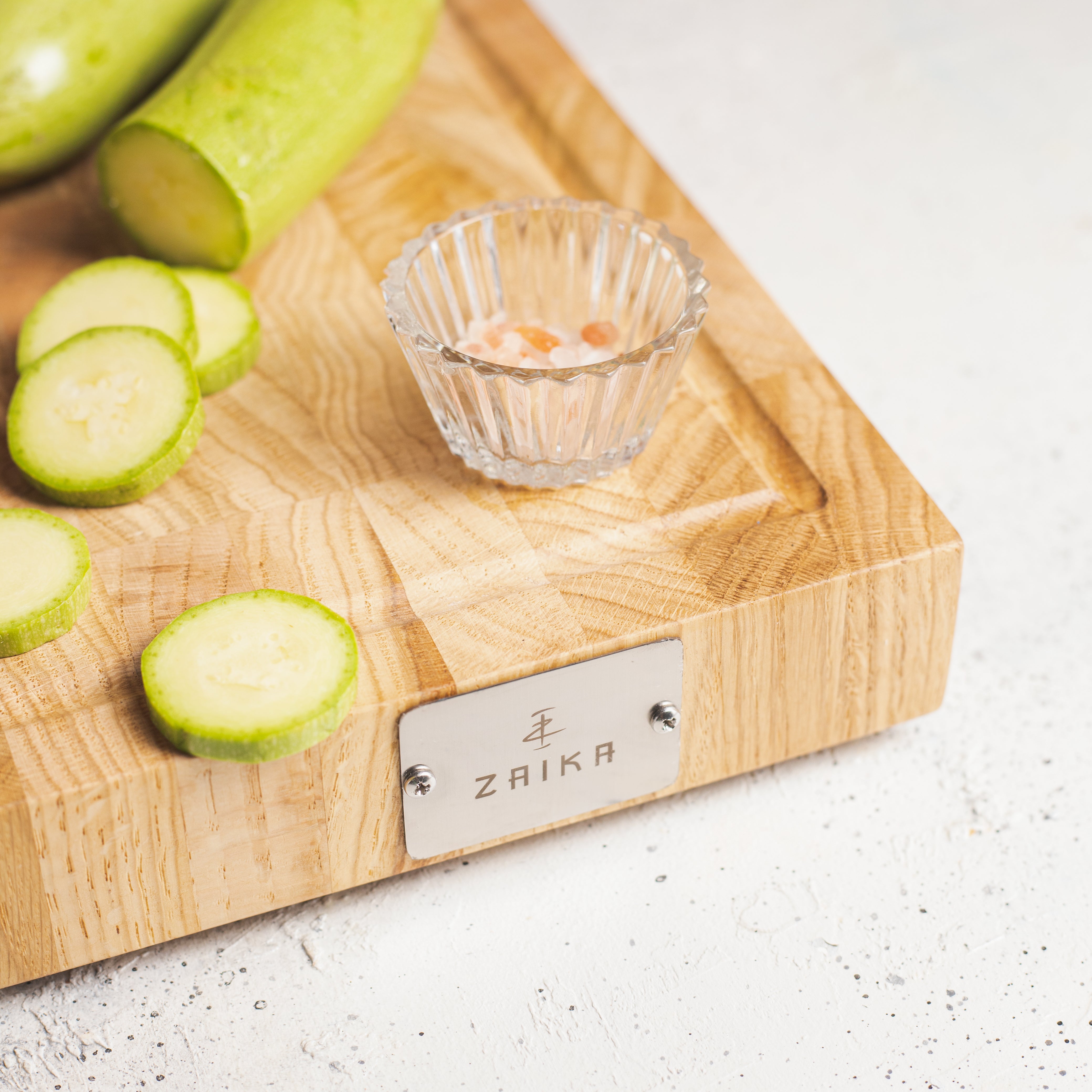 Oak Wood End-Grain Cutting Board