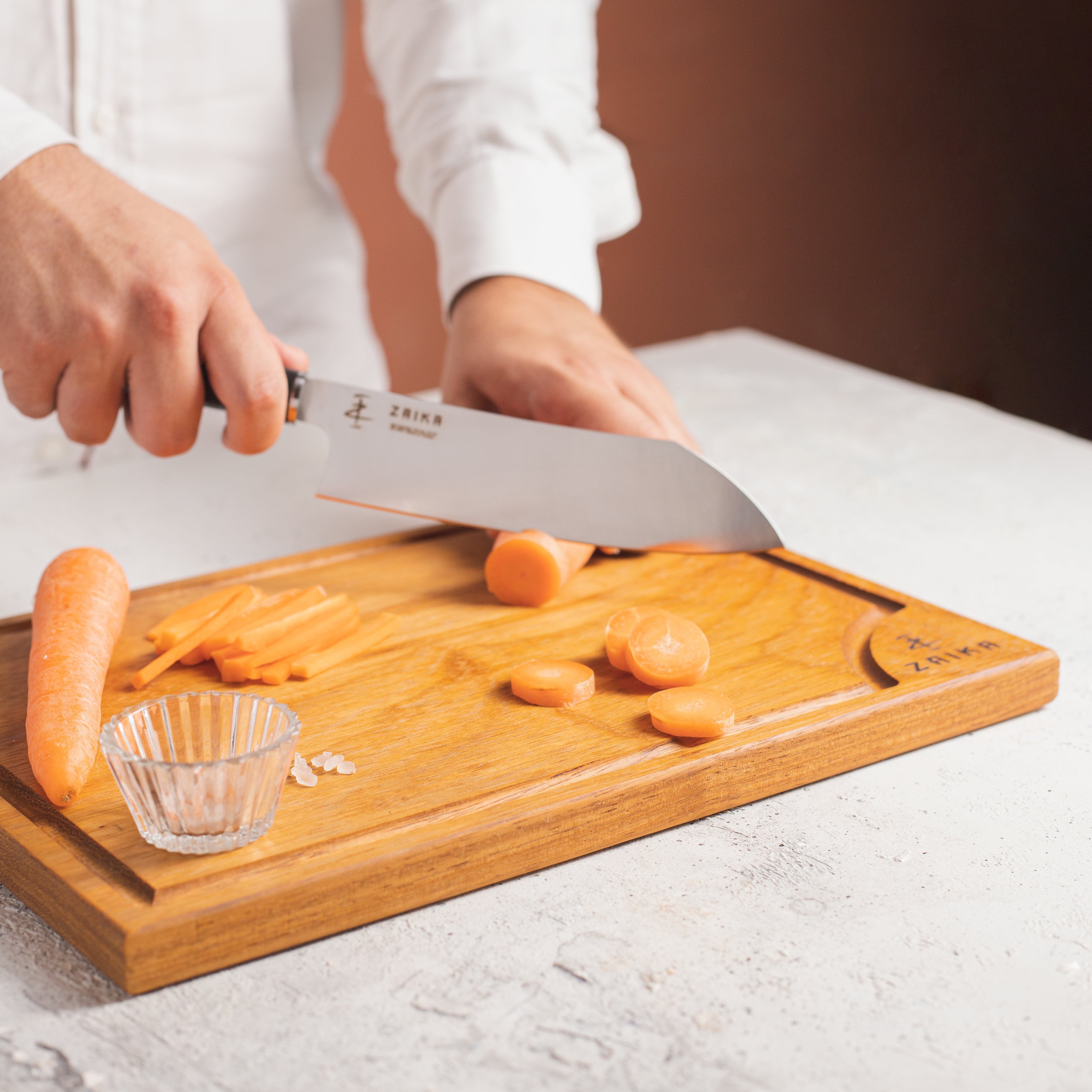 Iroko Wood Cutting and Serving Board