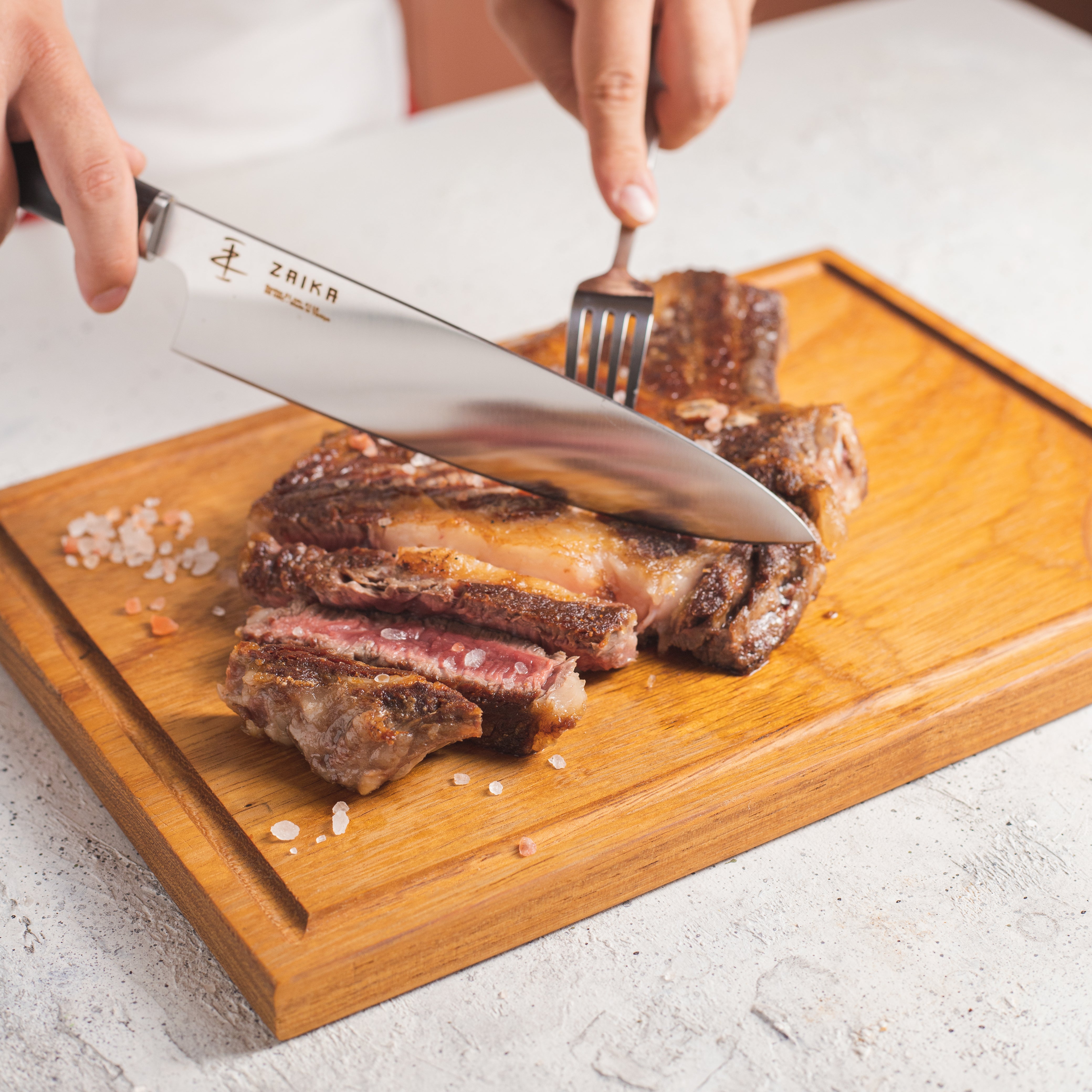 Iroko Wood Cutting and Serving Board